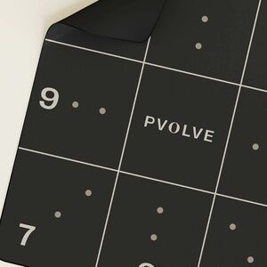 P.volve Black Precision Exercise Mat